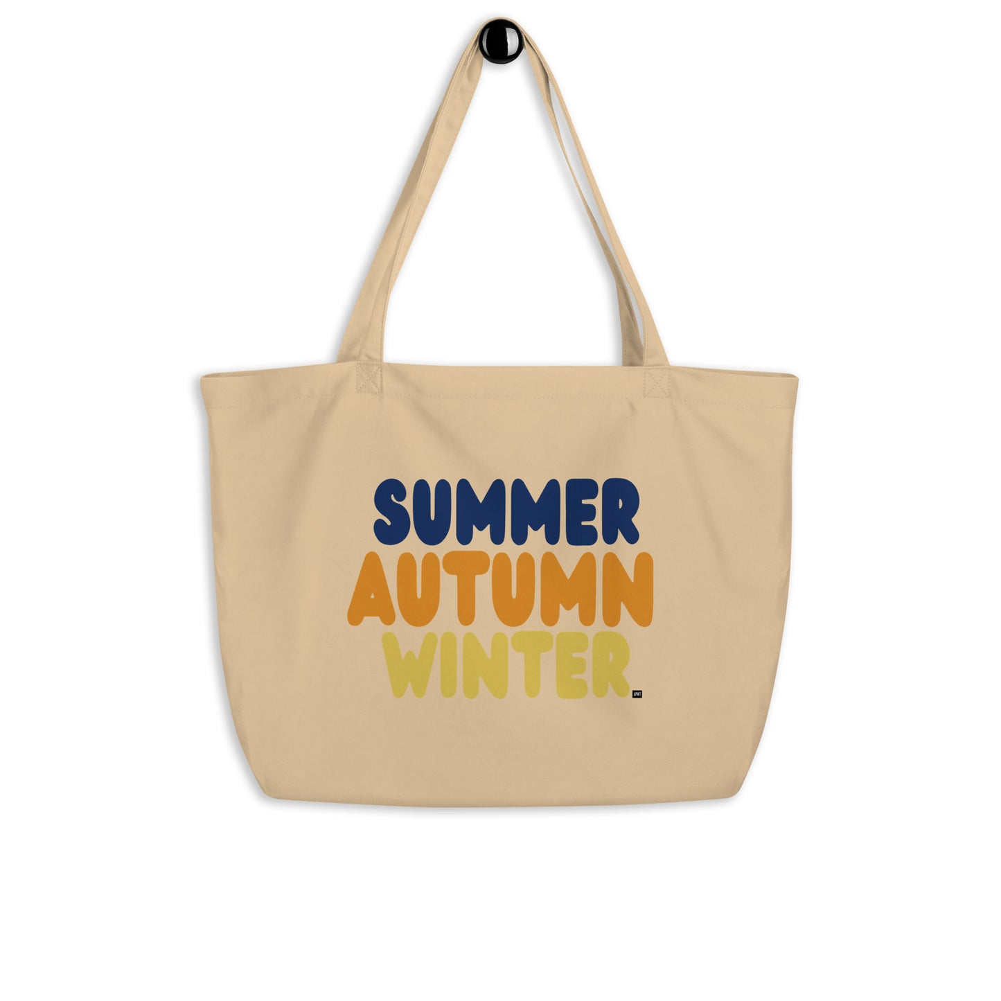 Autumn in Blue Jumbo Tote Bag - The APWT Gift Shop