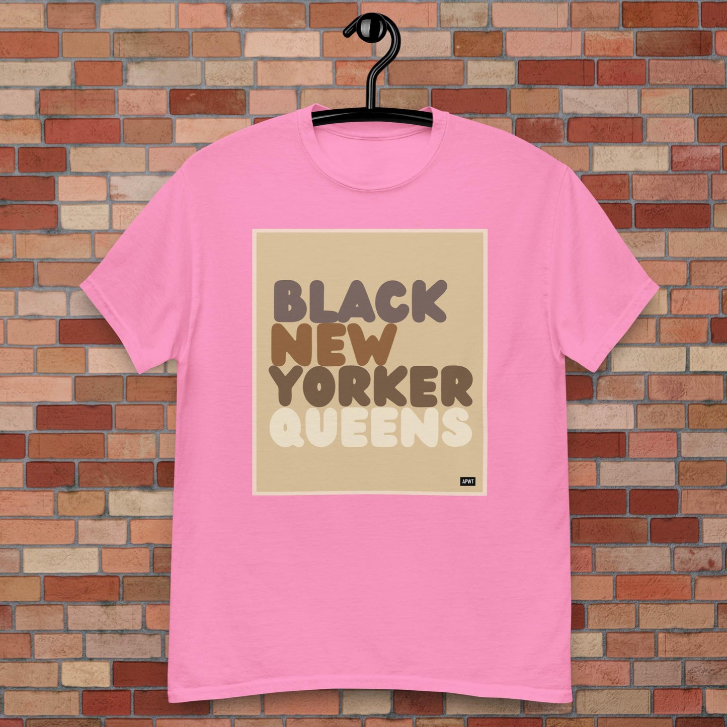 Black New Yorker Queens Unisex T-Shirt - Available in Assorted Colors