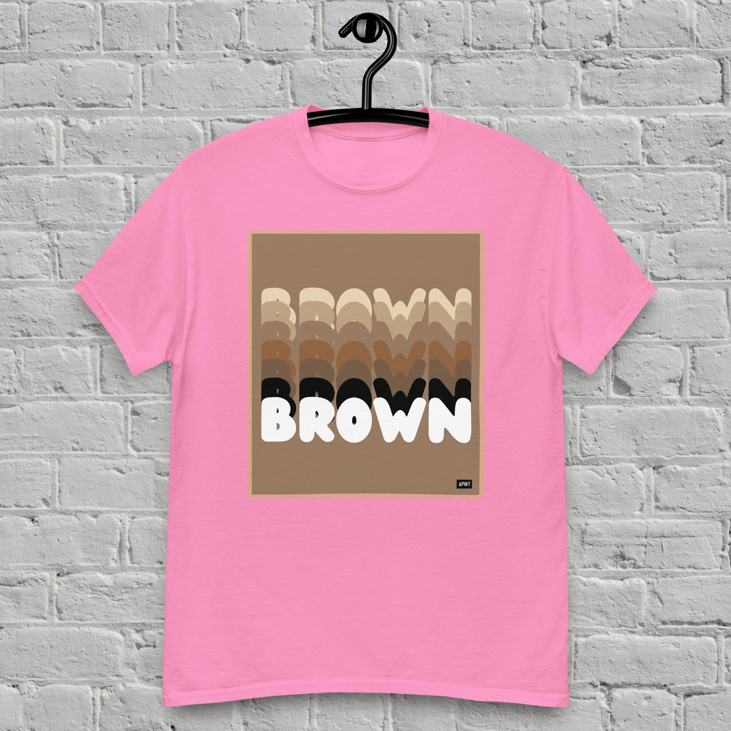 Shades in Brown Unisex T-Shirt - Available in Assorted Colors
