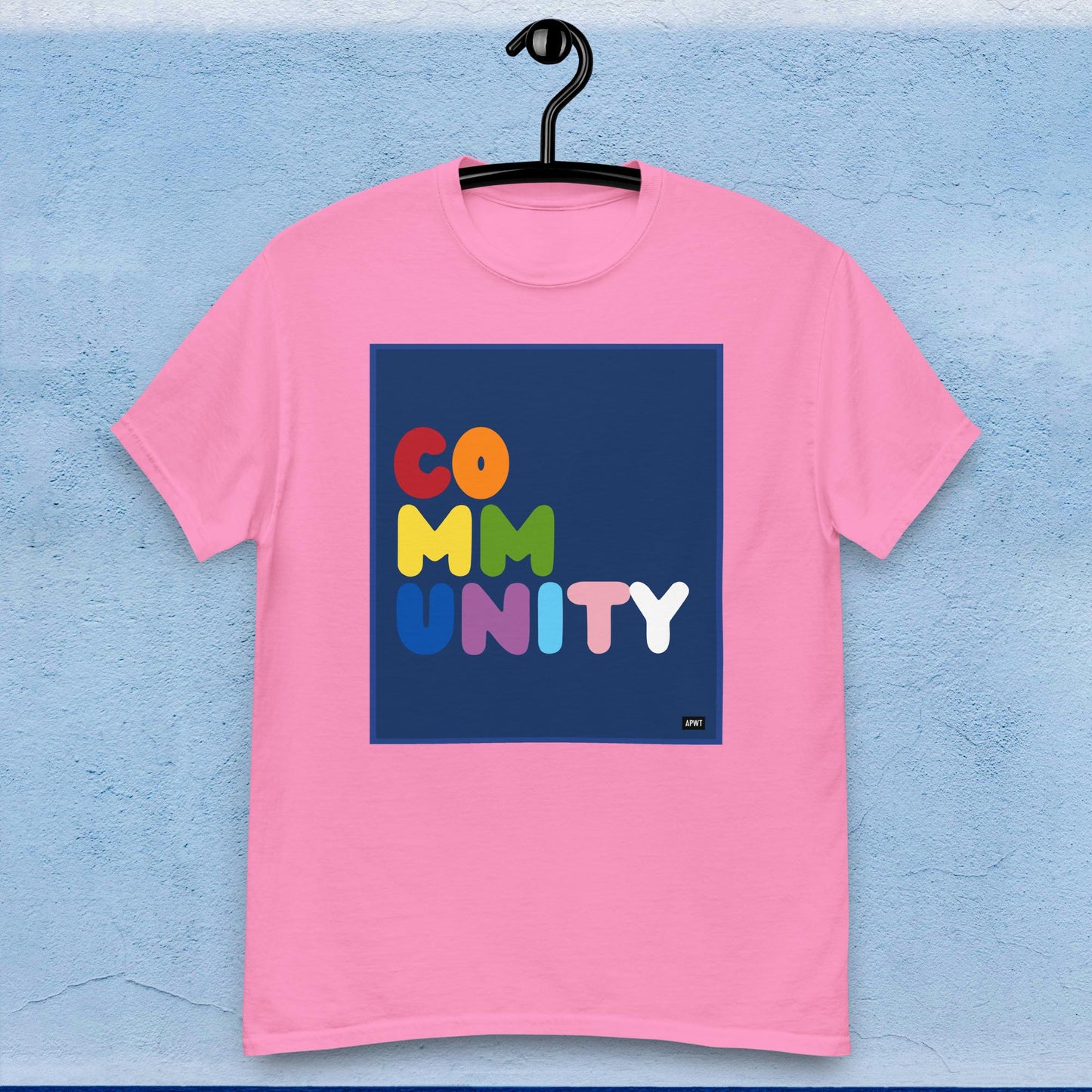 Rainbow Community Unisex T-Shirt - Available in Assorted Colors