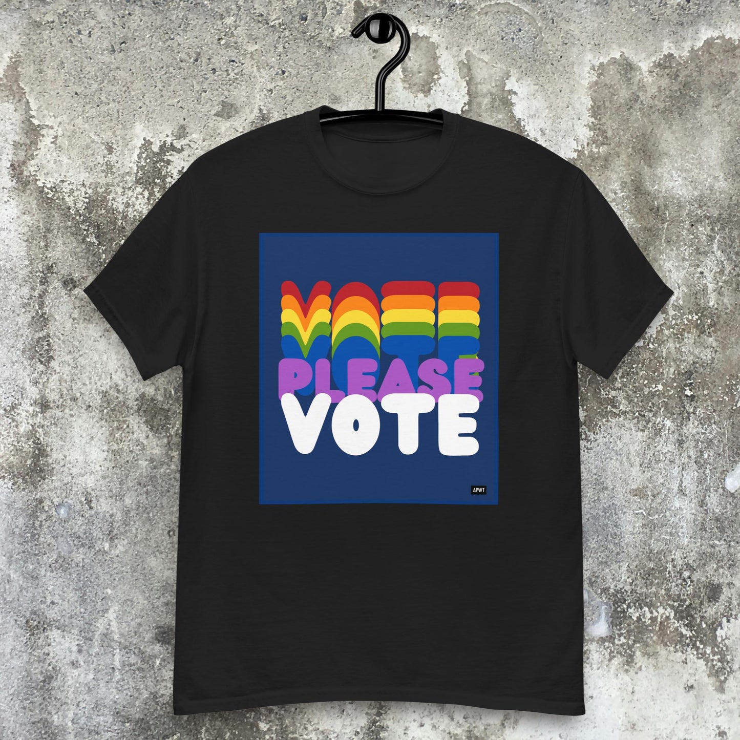 Please Vote in Color Unisex T-Shirt - Available in Assorted Colors