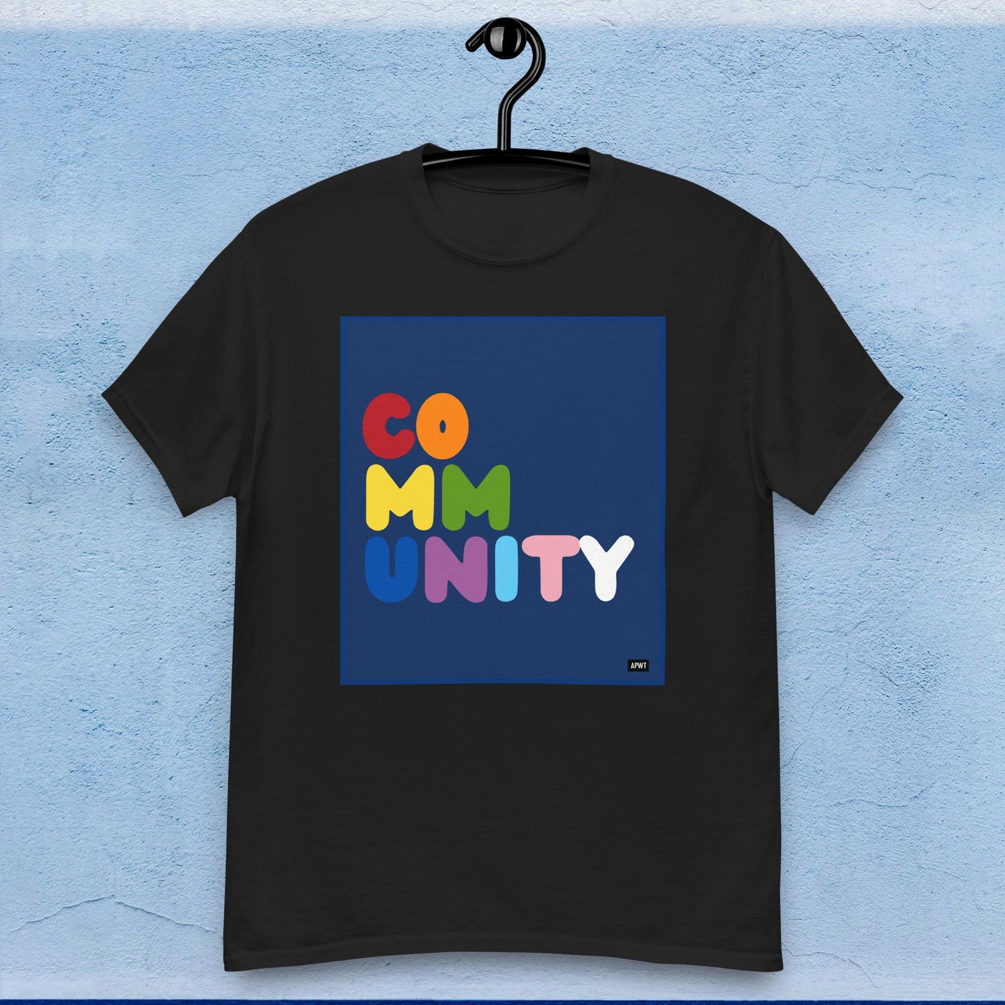 Rainbow Community Unisex T-Shirt - Available in Assorted Colors