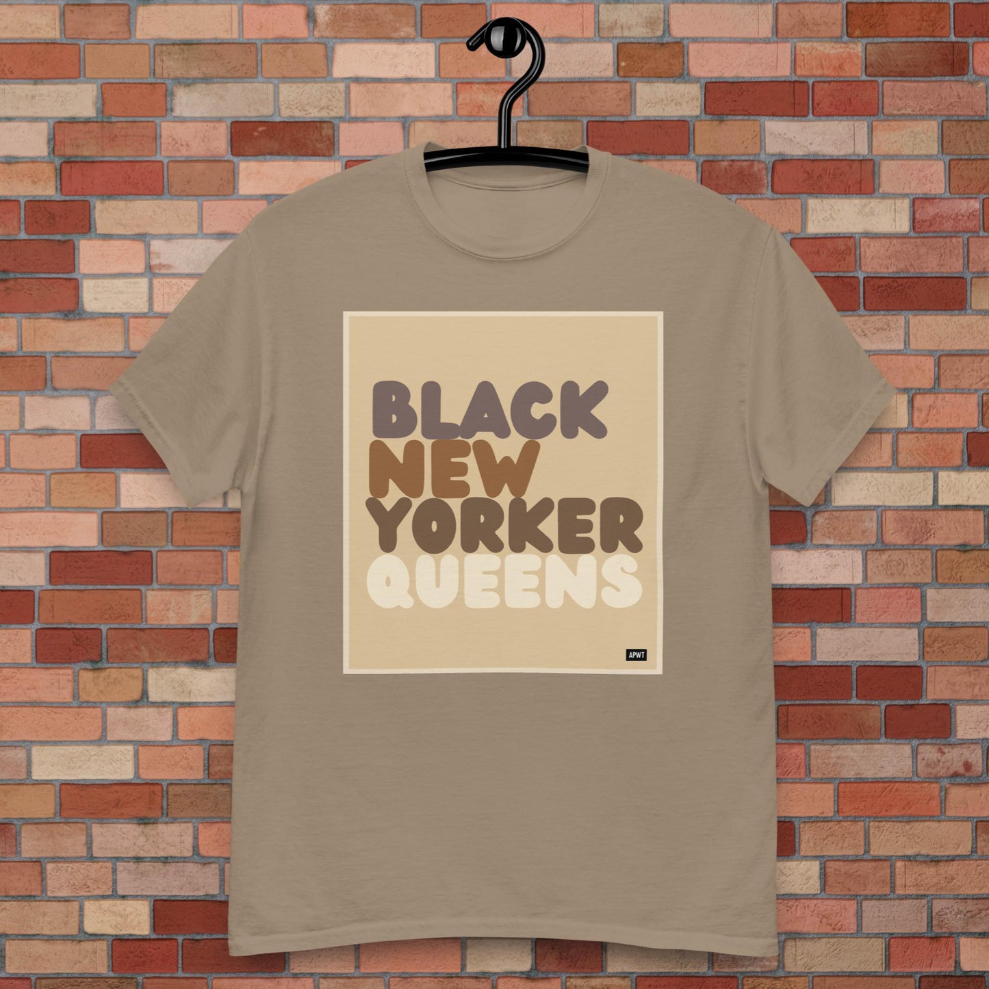 Black New Yorker Queens Unisex T-Shirt - Available in Assorted Colors