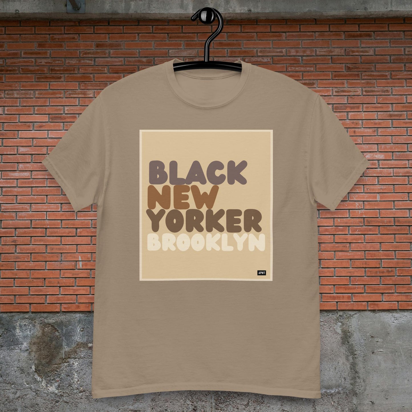 Black New Yorker Brooklyn Unisex T-Shirt - Available in Assorted Colors