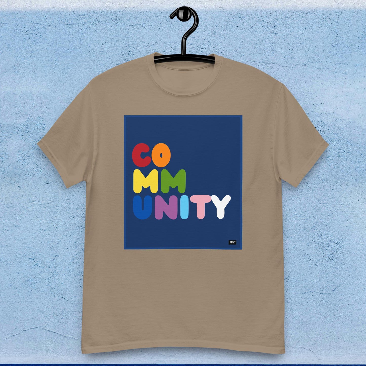 Rainbow Community Unisex T-Shirt - Available in Assorted Colors