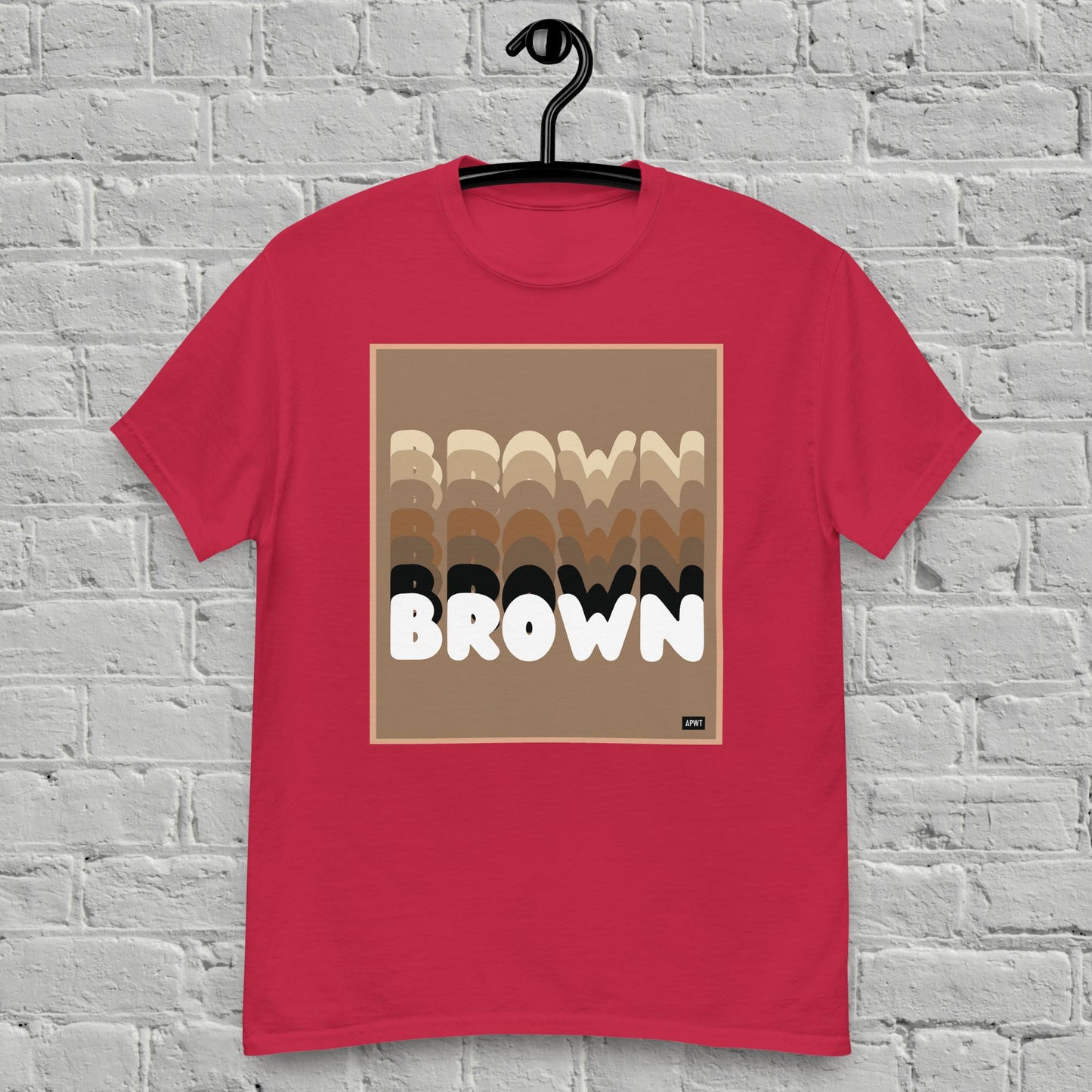 Shades in Brown Unisex T-Shirt - Available in Assorted Colors