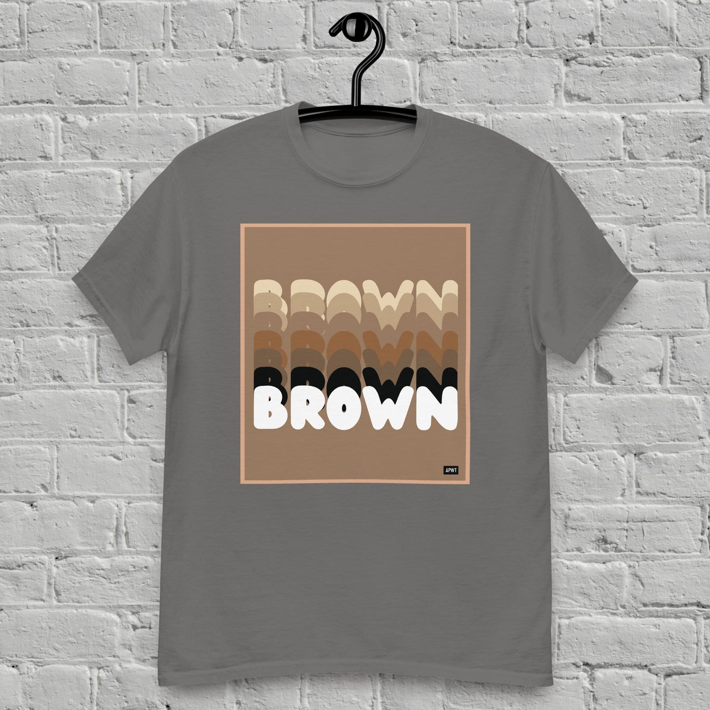 Shades in Brown Unisex T-Shirt - Available in Assorted Colors