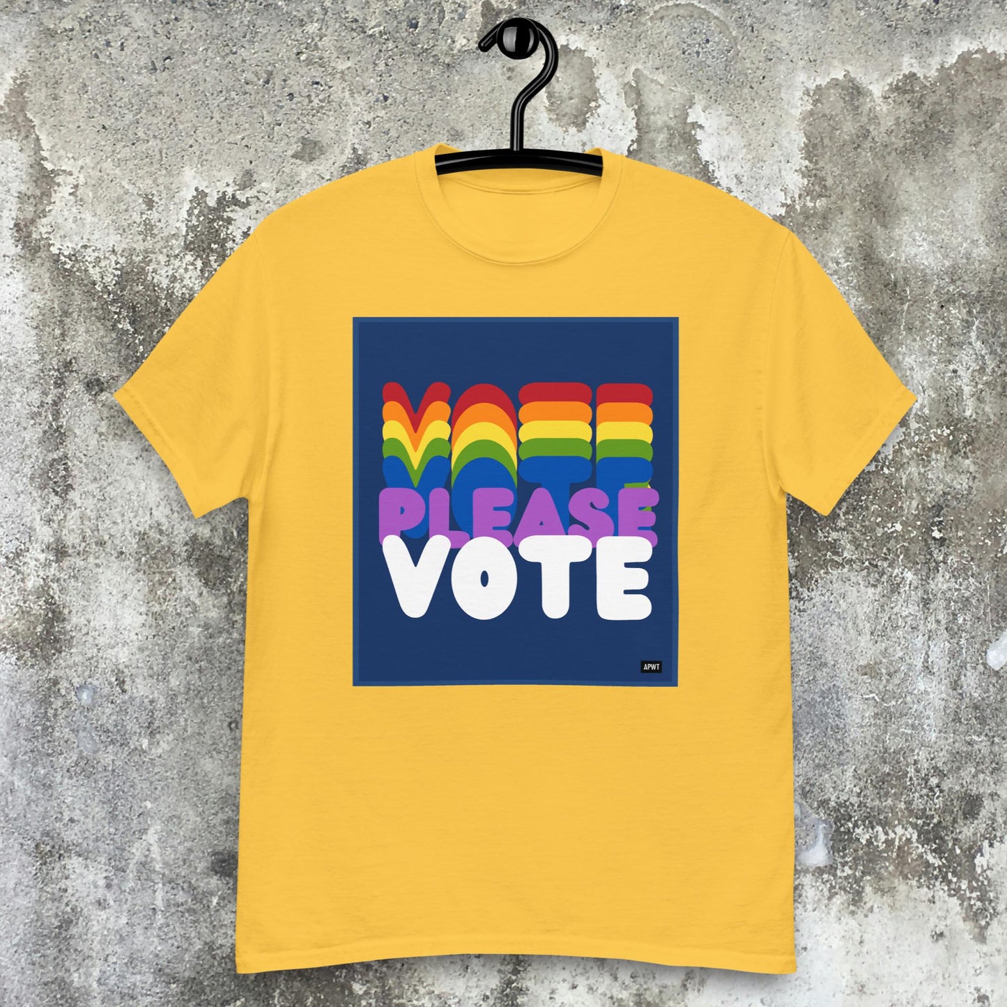 Please Vote in Color Unisex T-Shirt - Available in Assorted Colors