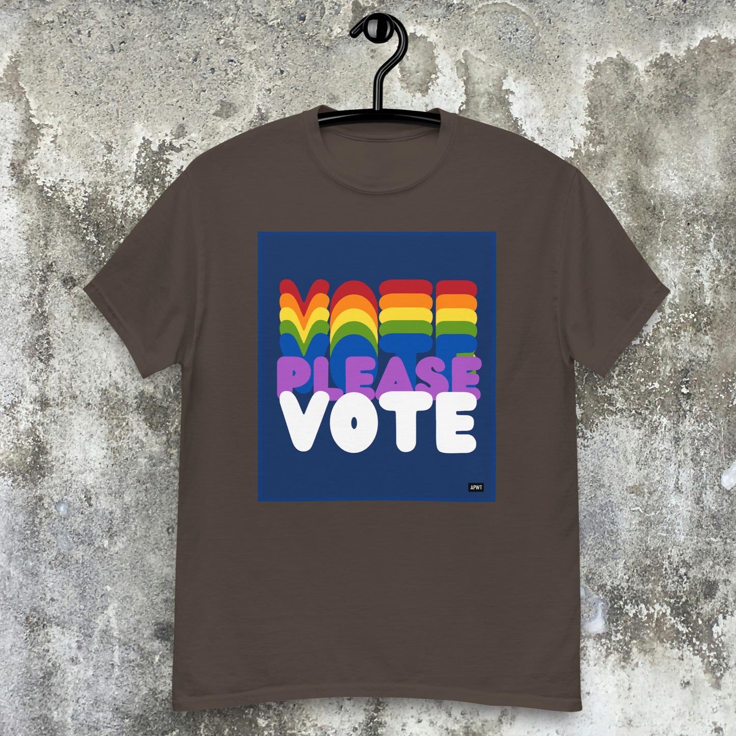 Please Vote in Color Unisex T-Shirt - Available in Assorted Colors