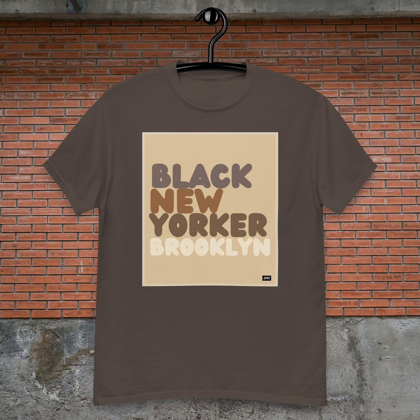 Black New Yorker Brooklyn Unisex T-Shirt - Available in Assorted Colors