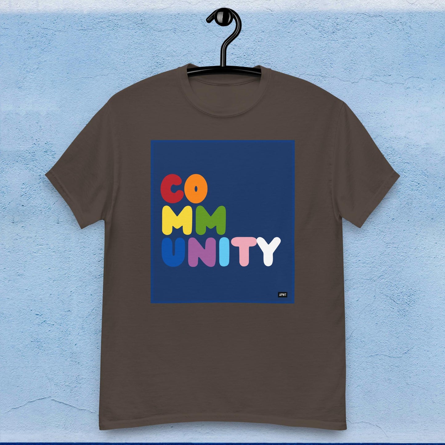Rainbow Community Unisex T-Shirt - Available in Assorted Colors