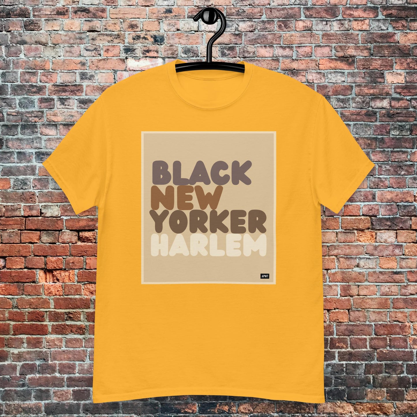 Black New Yorker Harlem Unisex T-Shirt - Assorted Colors Available