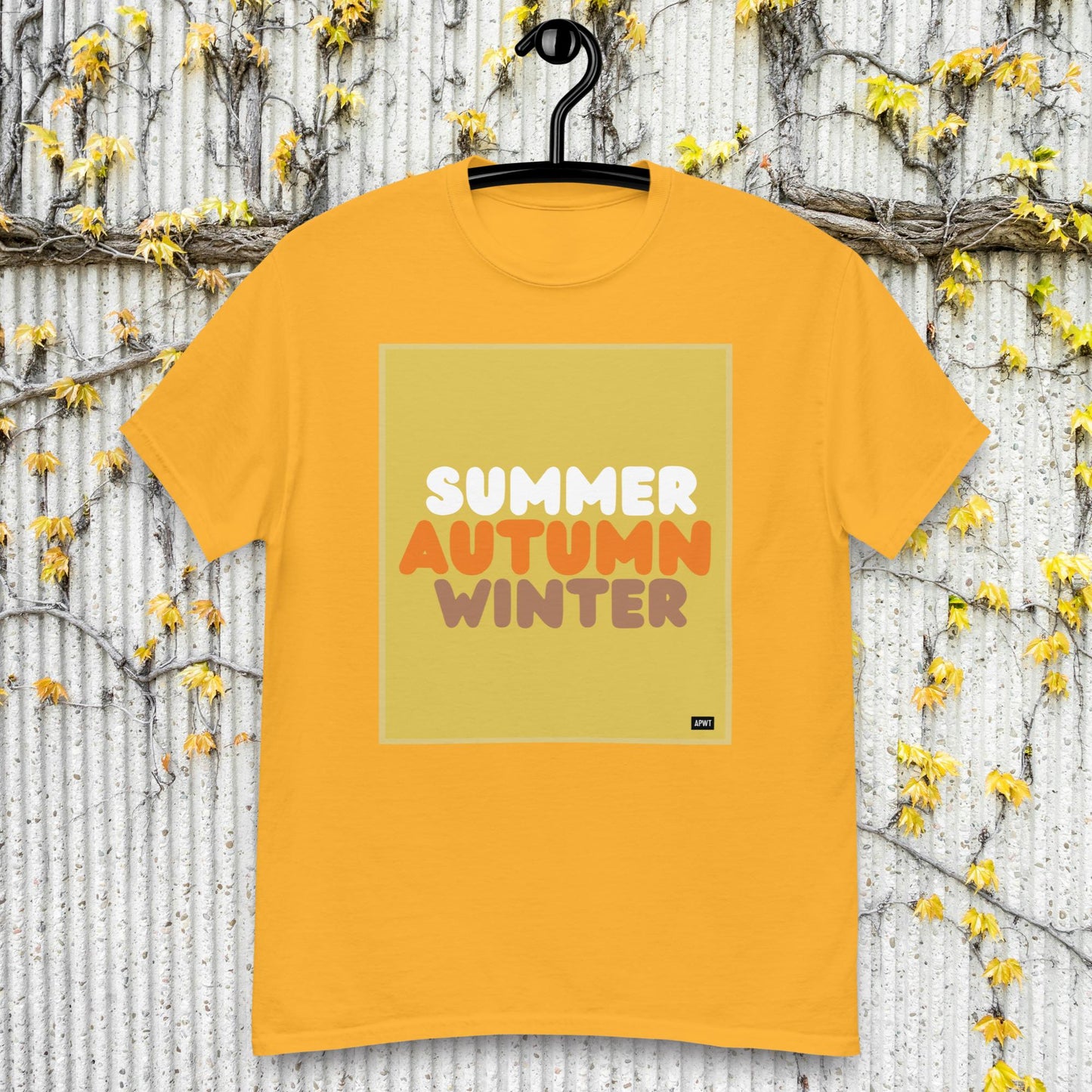 Autumn in Yellow Unisex T-Shirt - Available in Assorted Colors
