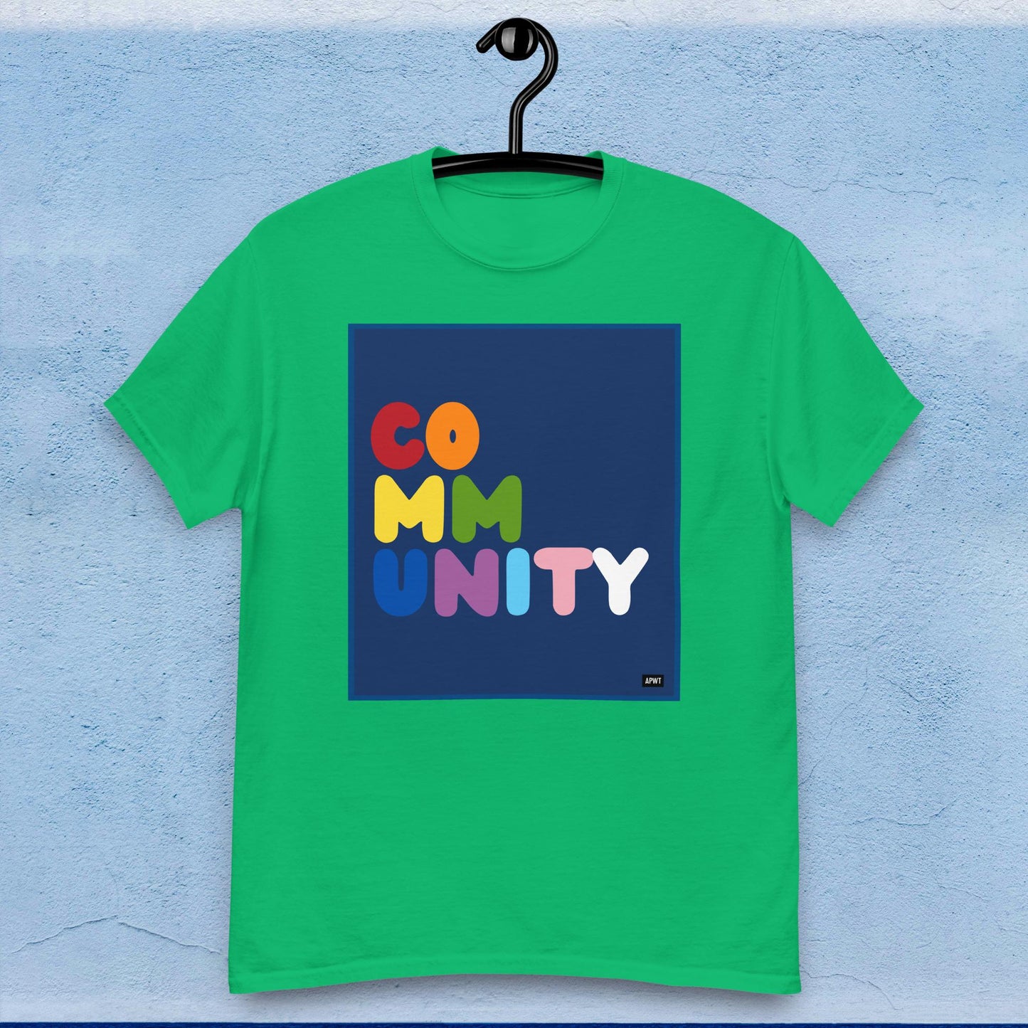 Rainbow Community Unisex T-Shirt - Available in Assorted Colors