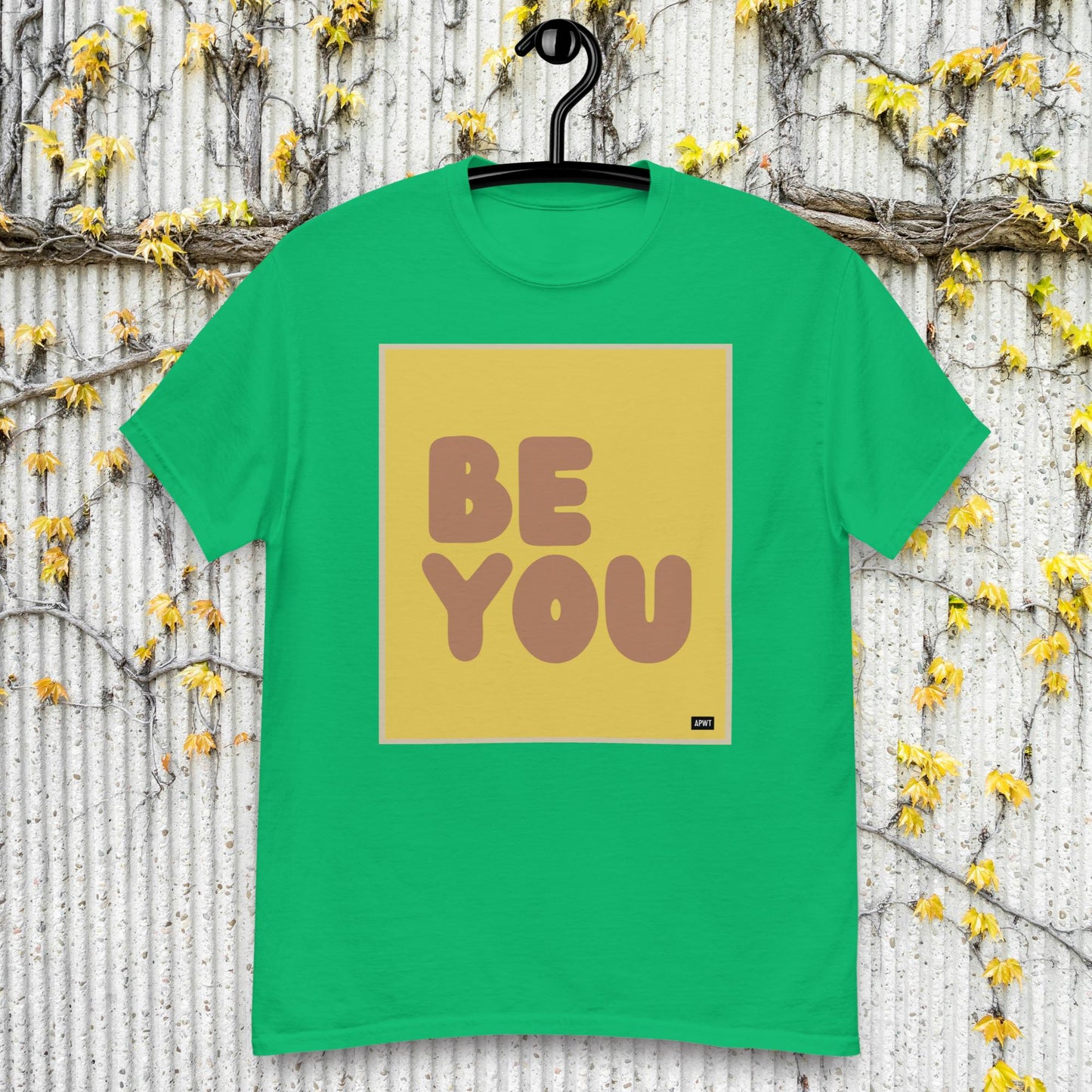 Be You in Yellow and Brown Unisex T-Shirt - Available in Assorted Colors