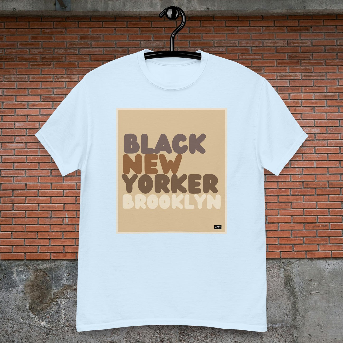 Black New Yorker Brooklyn Unisex T-Shirt - Available in Assorted Colors