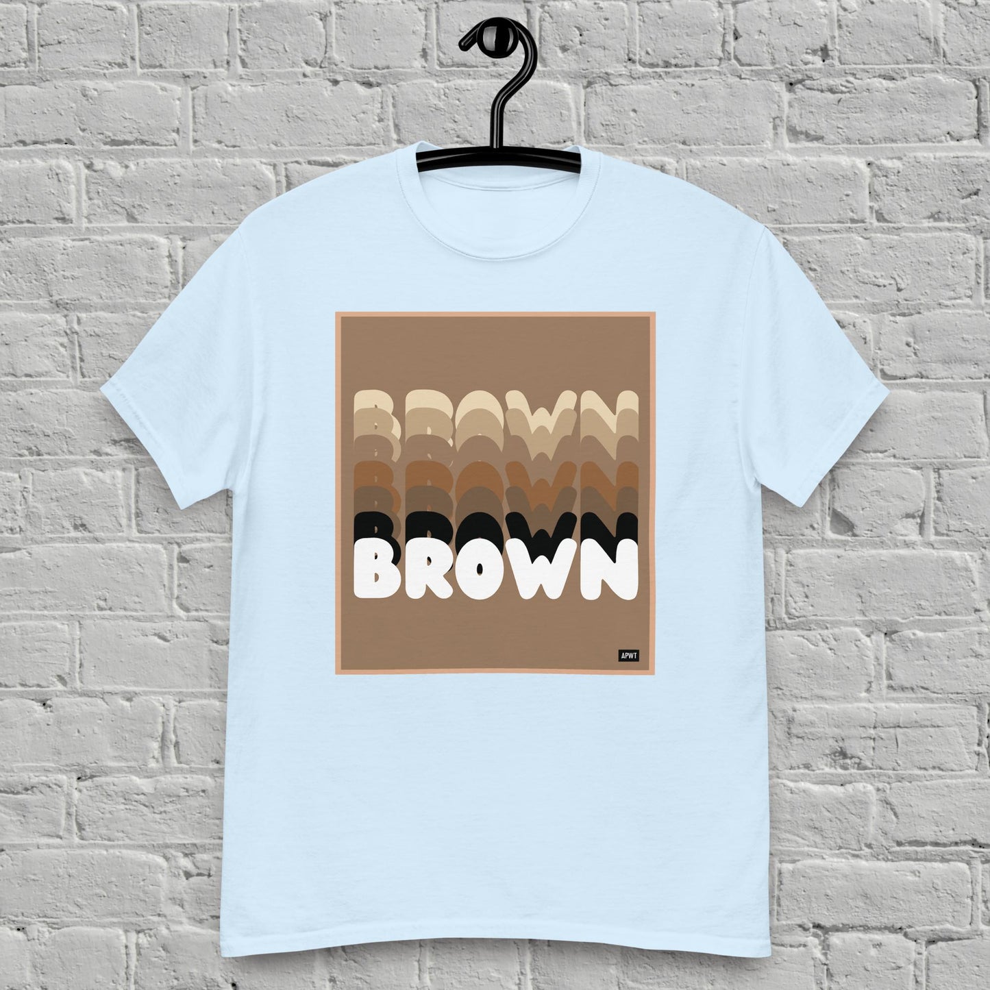 Shades in Brown Unisex T-Shirt - Available in Assorted Colors