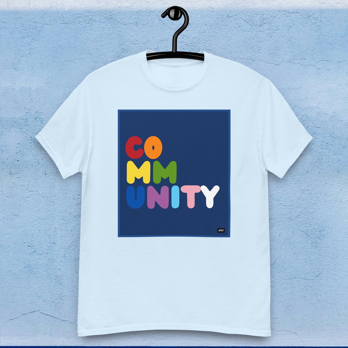Rainbow Community Unisex T-Shirt - Available in Assorted Colors