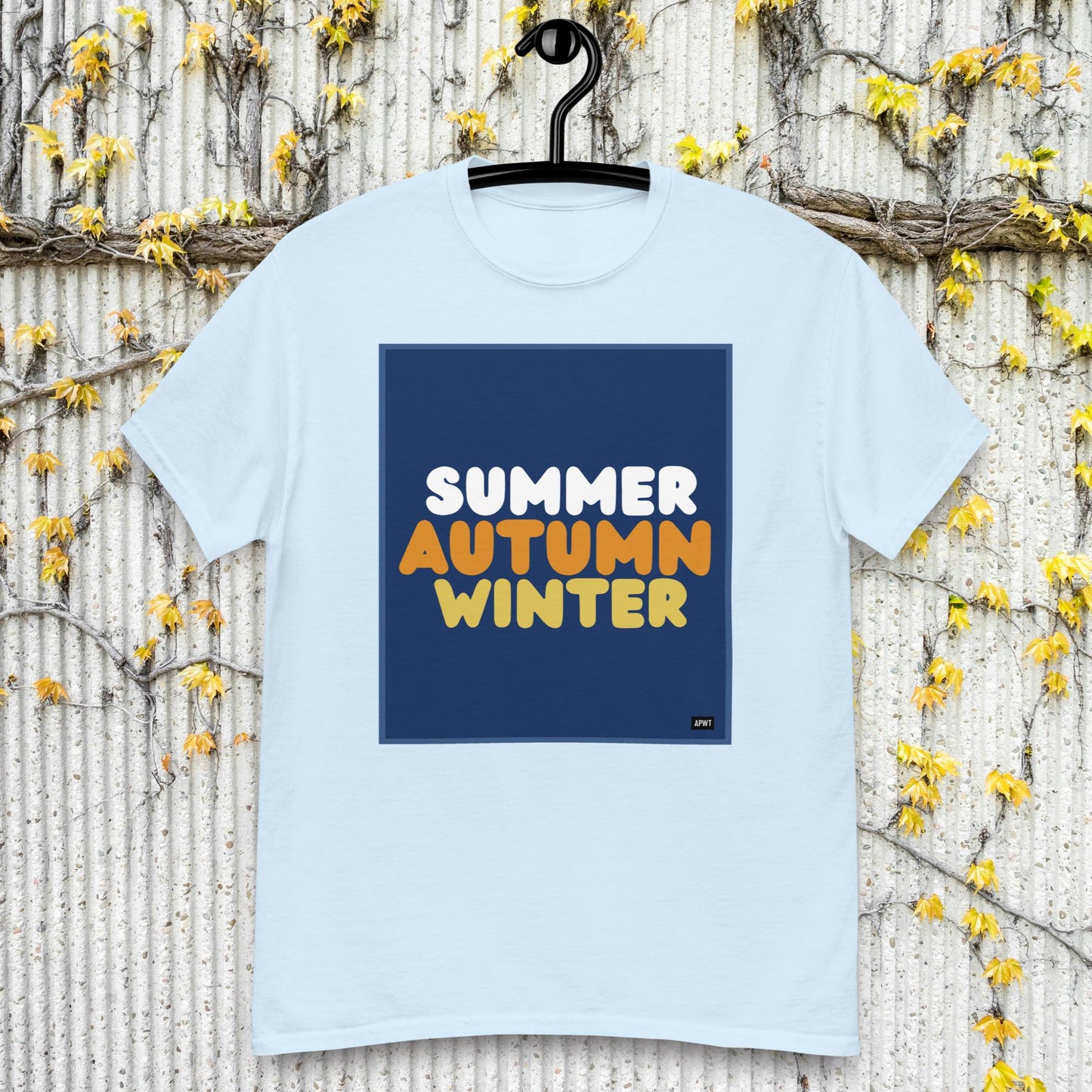 Autumn in Blue Unisex T-Shirt - Available in Assorted Colors