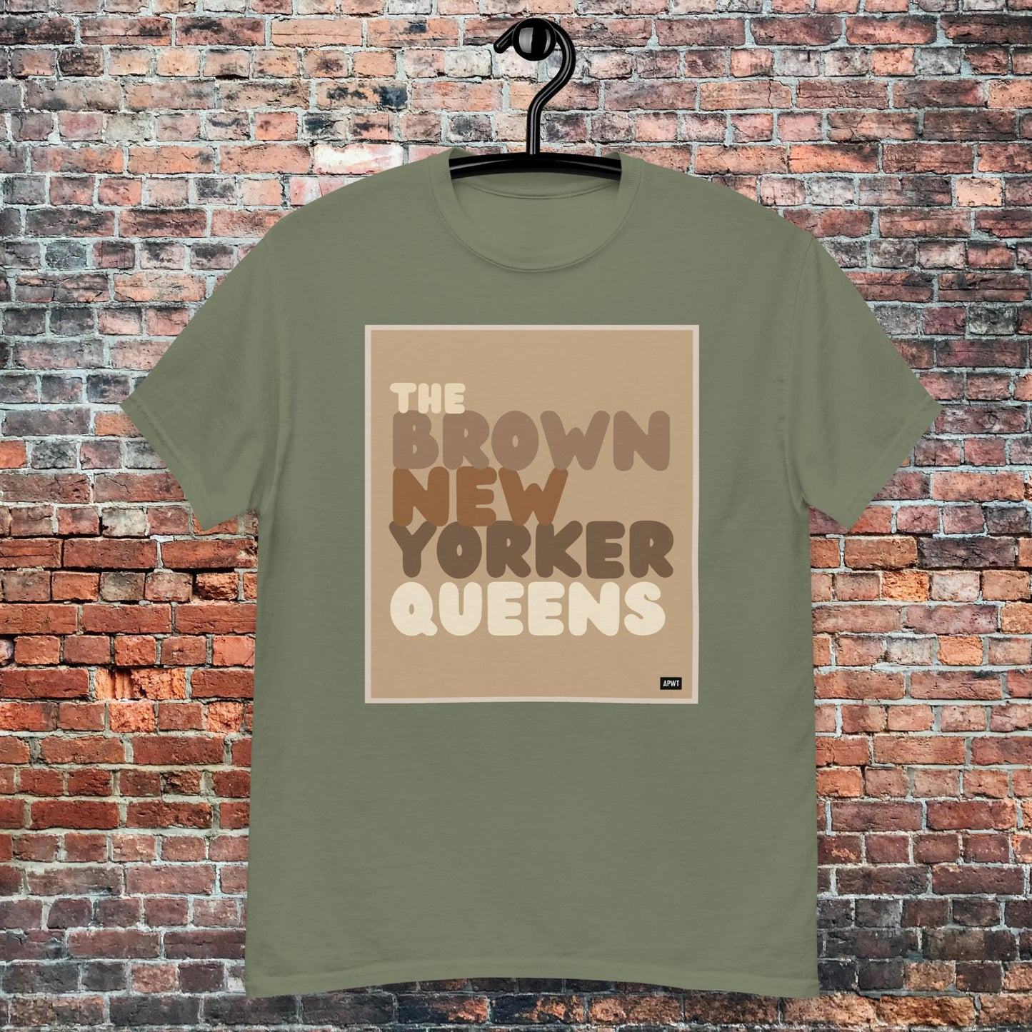 The Brown New Yorker Queens Unisex T-Shirt - Available in Assorted Colors