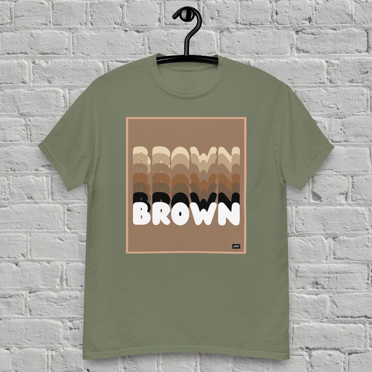 Shades in Brown Unisex T-Shirt - Available in Assorted Colors