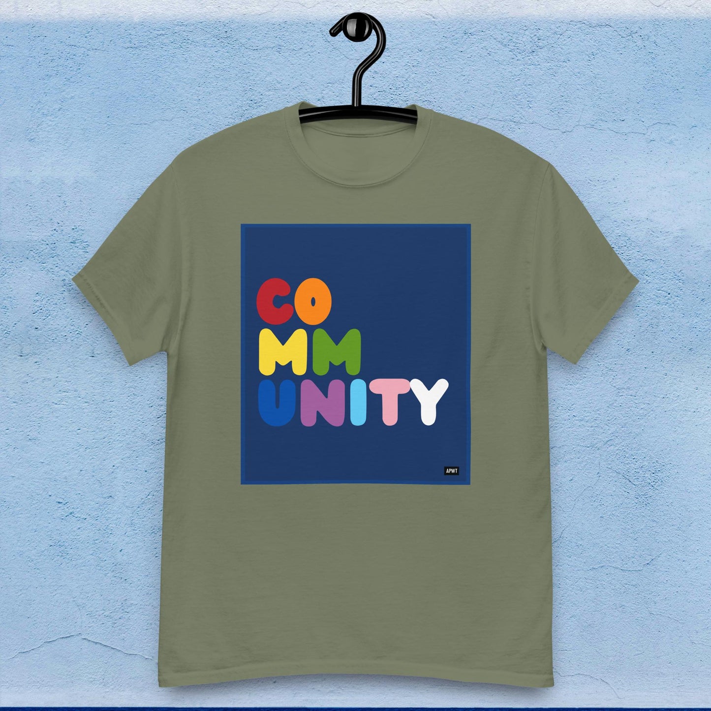 Rainbow Community Unisex T-Shirt - Available in Assorted Colors