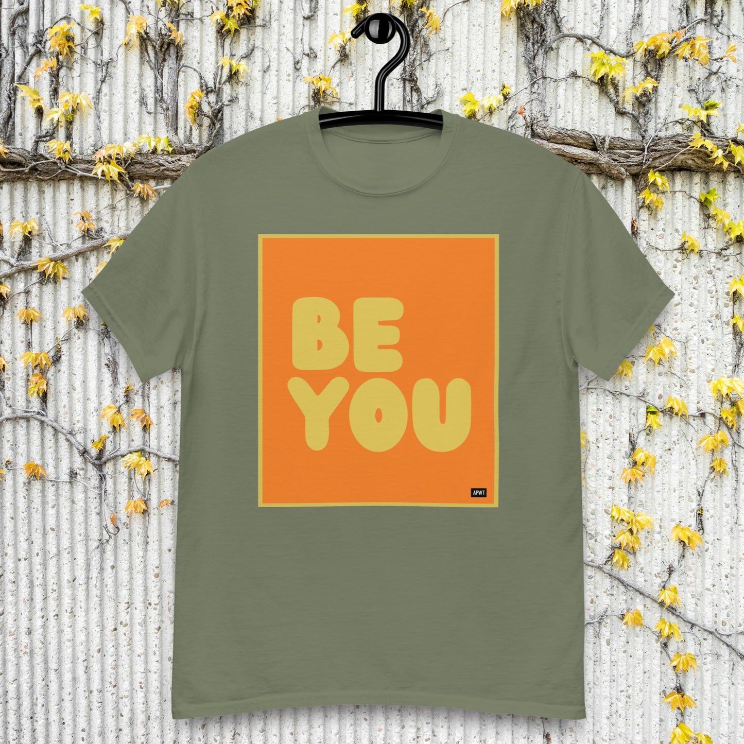 Be You in Orange and Yellow Unisex T-Shirt - Available in Assorted Colors