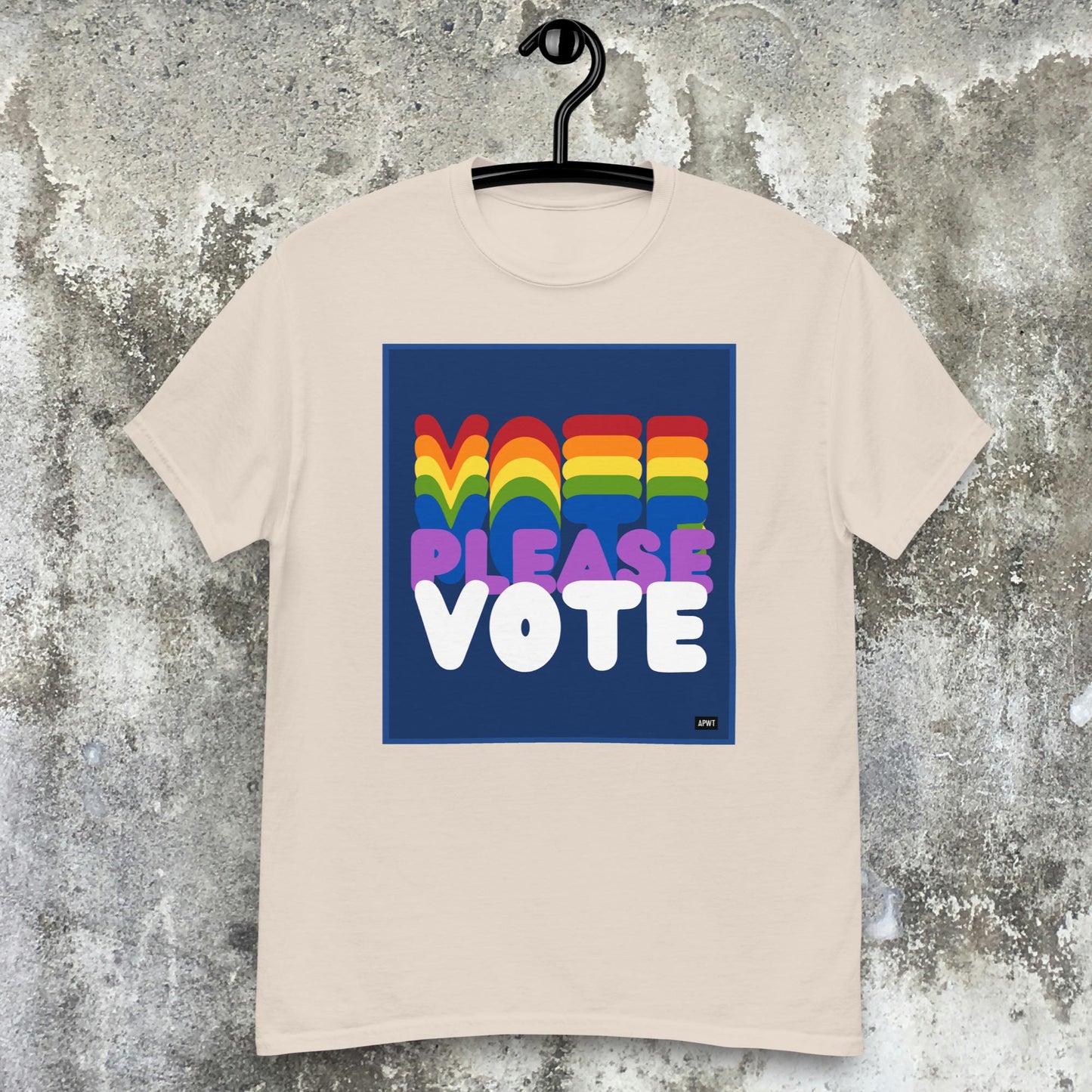 Please Vote in Color Unisex T-Shirt - Available in Assorted Colors