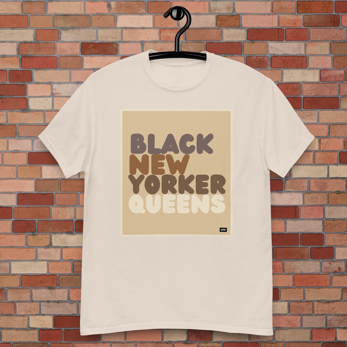 Black New Yorker Queens Unisex T-Shirt - Available in Assorted Colors