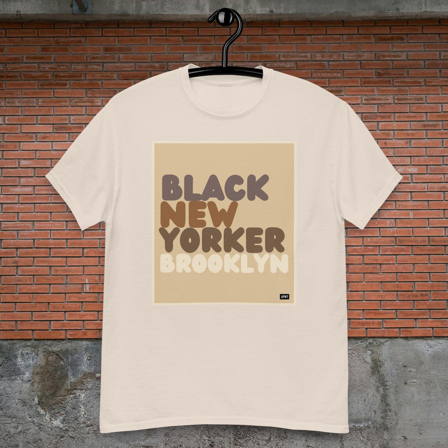 Black New Yorker Brooklyn Unisex T-Shirt - Available in Assorted Colors