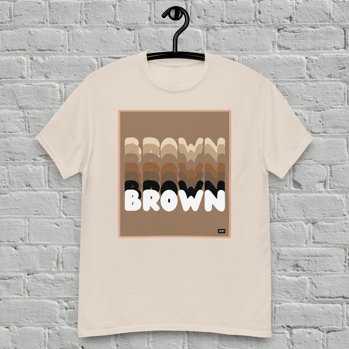 Shades in Brown Unisex T-Shirt - Available in Assorted Colors