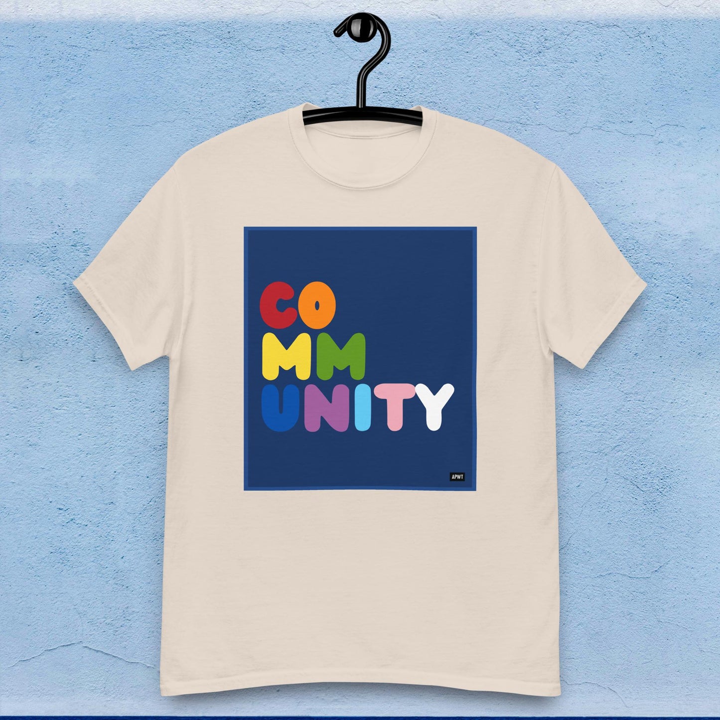 Rainbow Community Unisex T-Shirt - Available in Assorted Colors