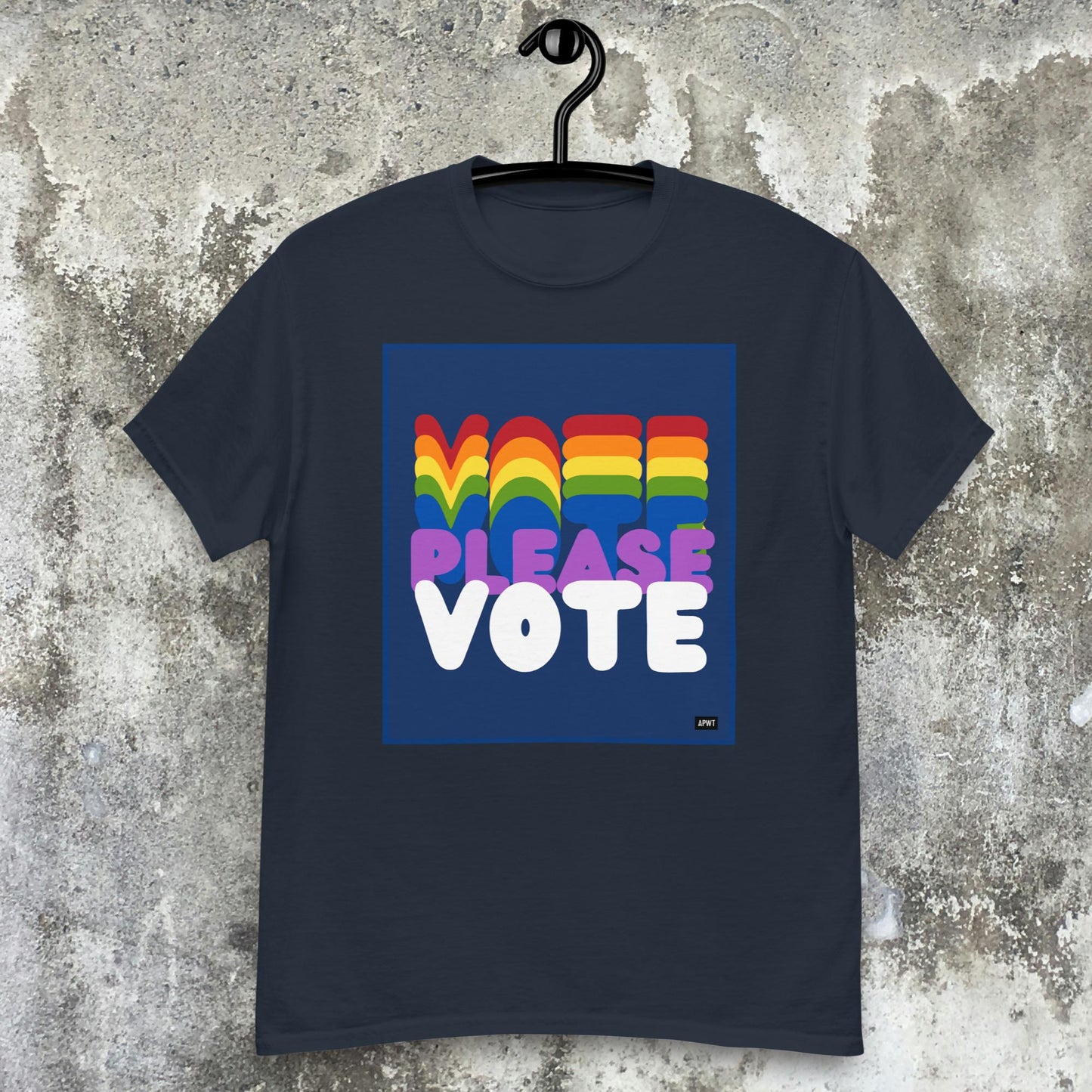 Please Vote in Color Unisex T-Shirt - Available in Assorted Colors