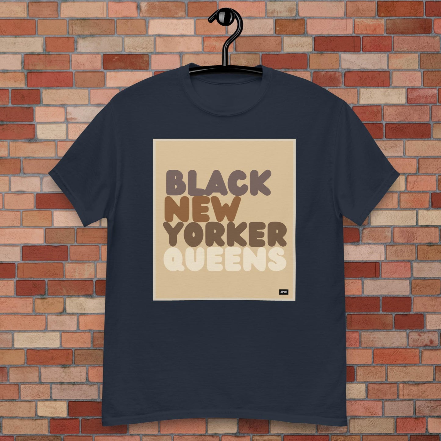 Black New Yorker Queens Unisex T-Shirt - Available in Assorted Colors