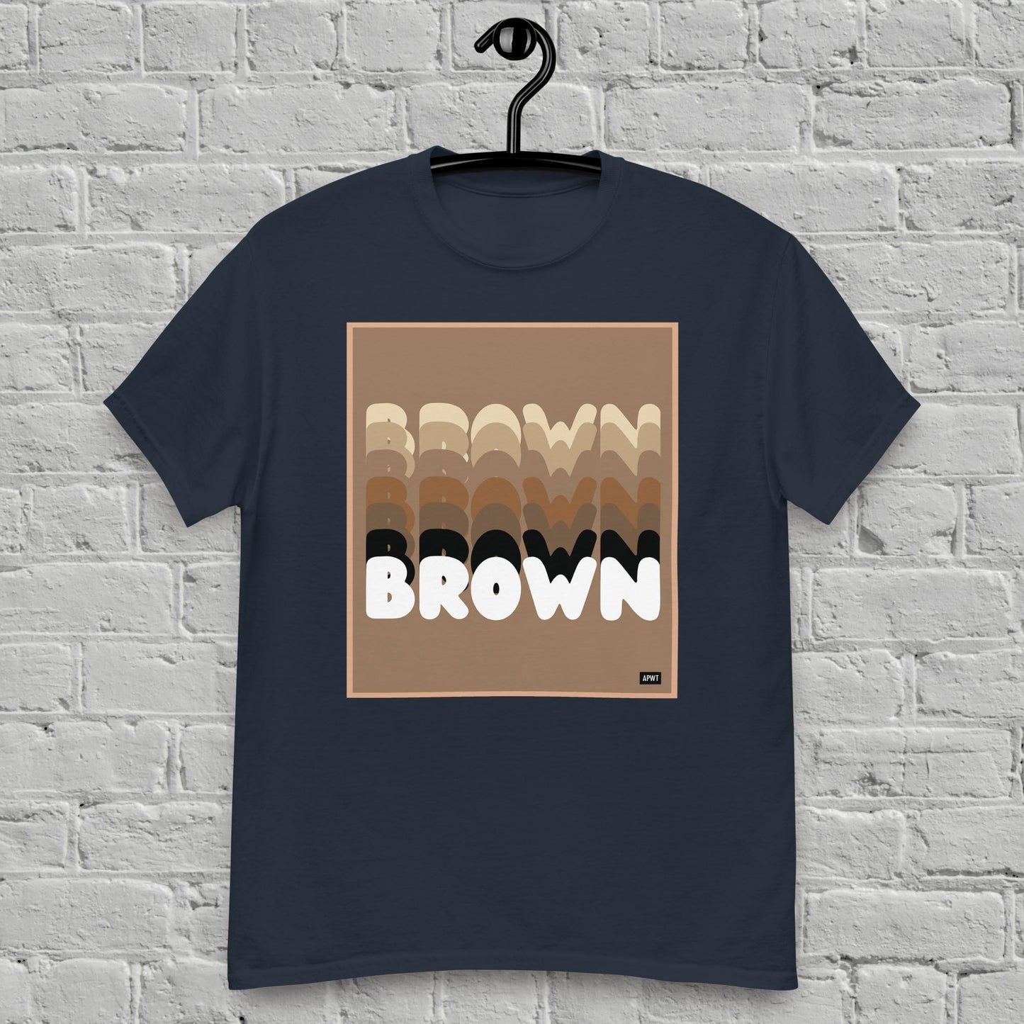 Shades in Brown Unisex T-Shirt - Available in Assorted Colors