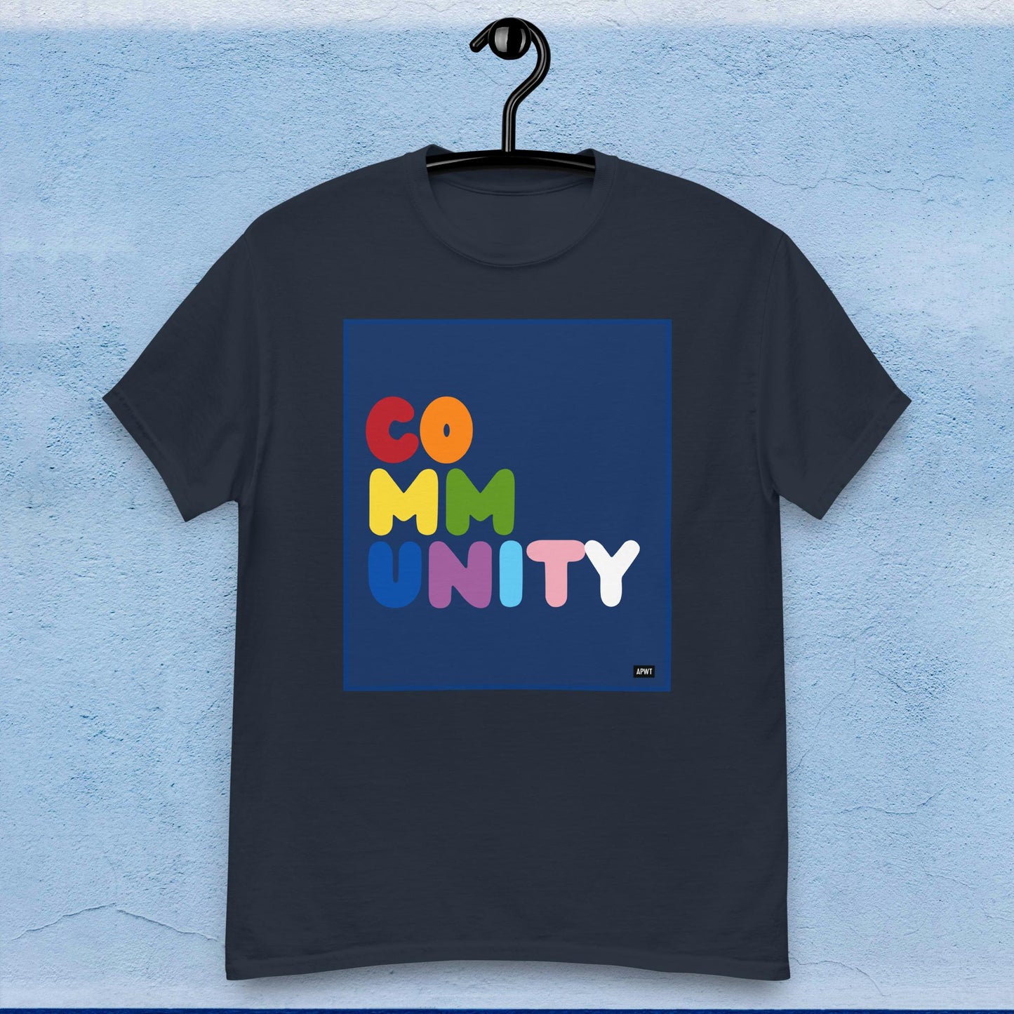 Rainbow Community Unisex T-Shirt - Available in Assorted Colors