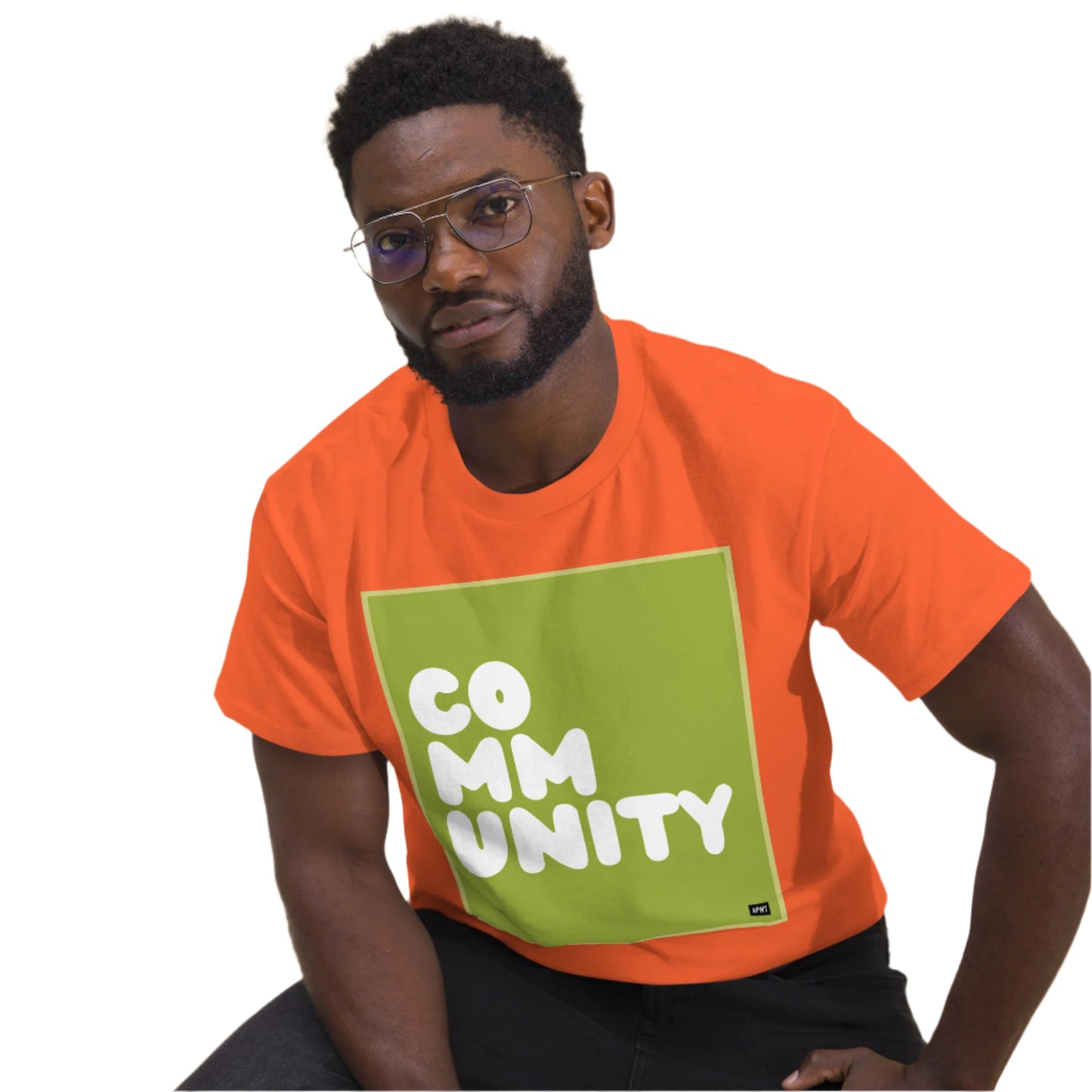 A Community in Lime Green Unisex T-Shirt - Available in Assorted Colors