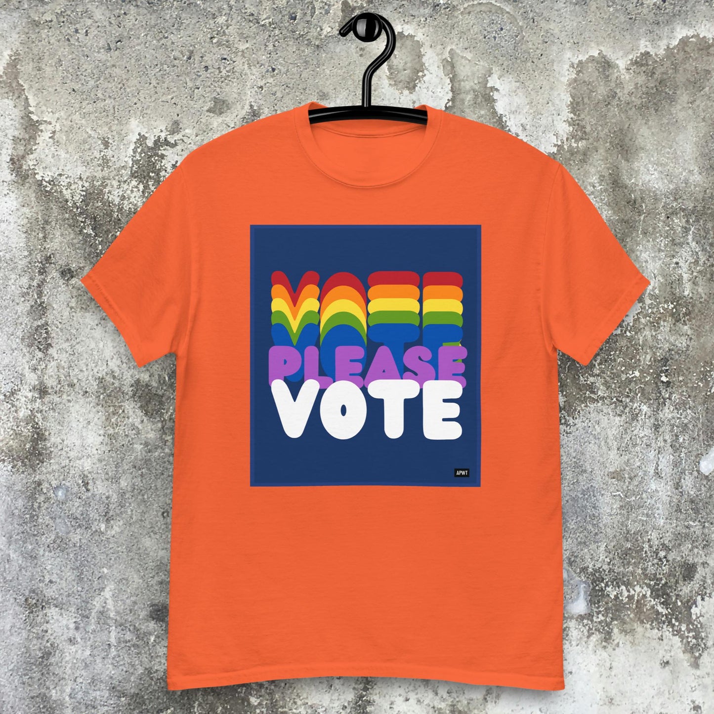 Please Vote in Color Unisex T-Shirt - Available in Assorted Colors