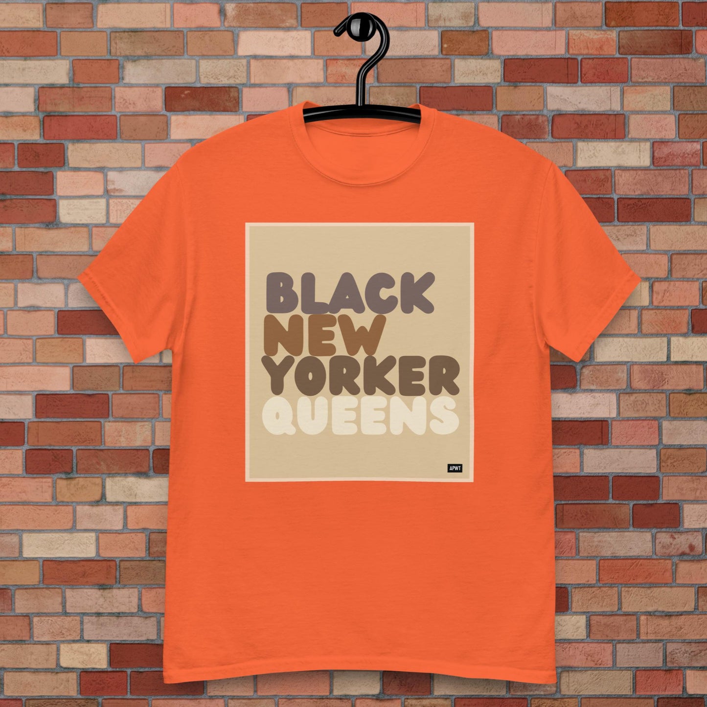 Black New Yorker Queens Unisex T-Shirt - Available in Assorted Colors