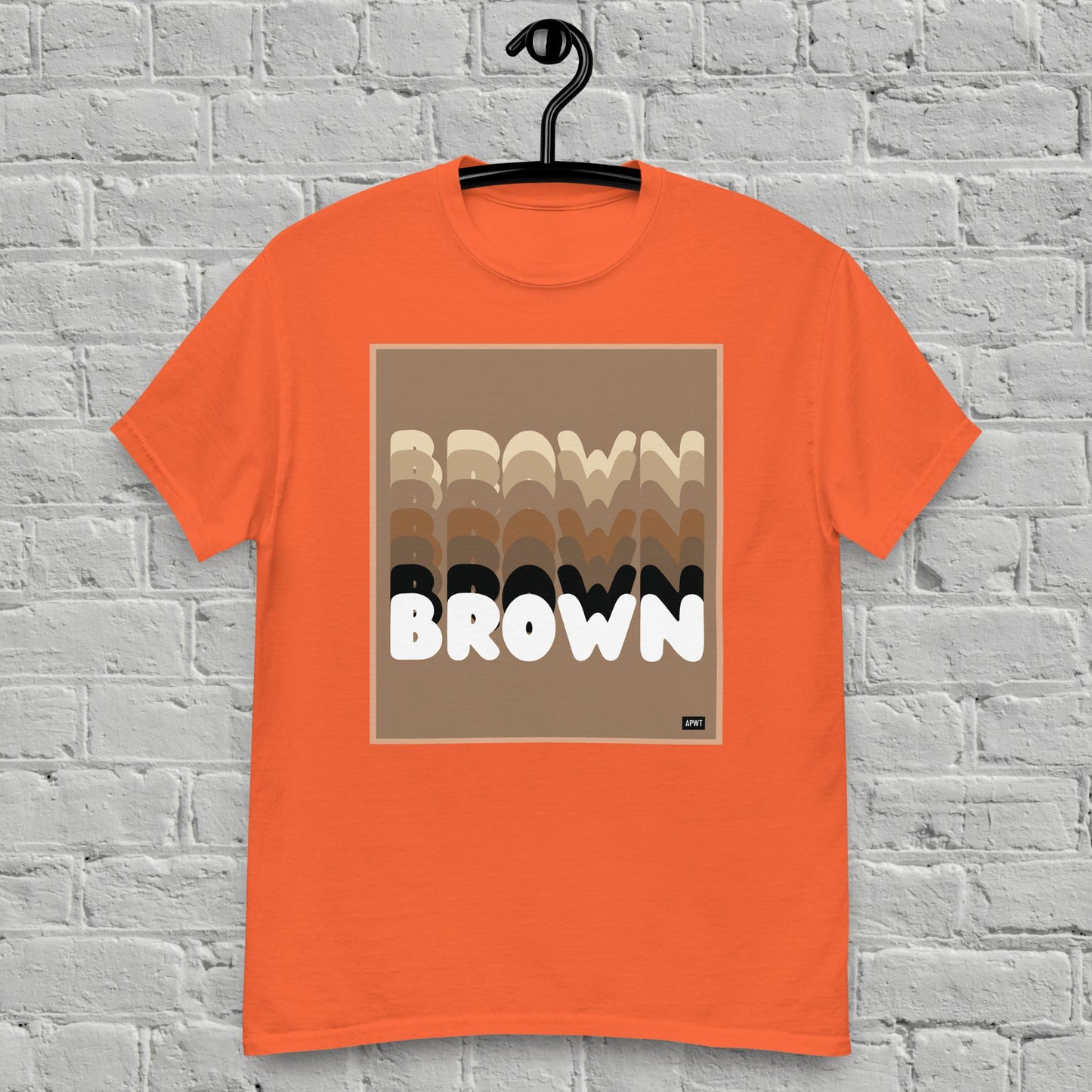 Shades in Brown Unisex T-Shirt - Available in Assorted Colors