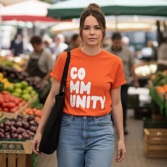 A Community in Orange Citrus Unisex T-Shirt