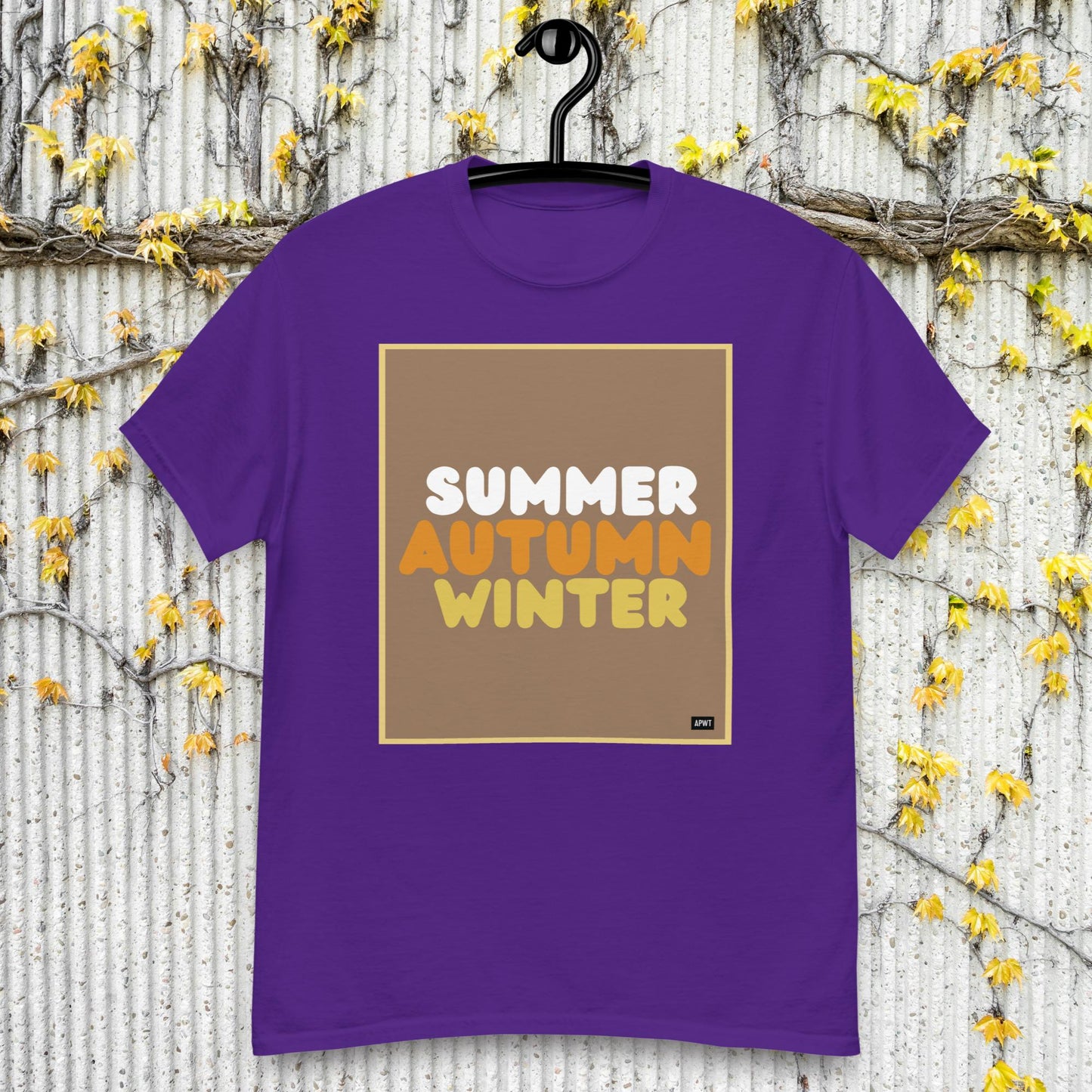 Autumn in Brown Unisex T-Shirt - Available in Assorted Colors