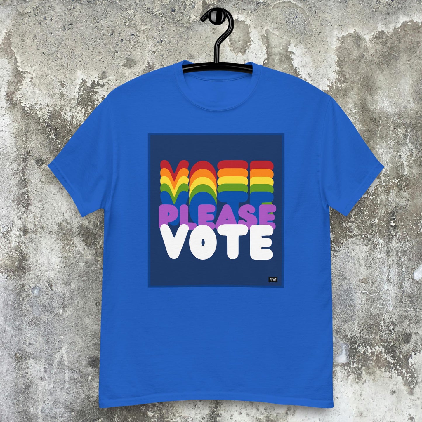 Please Vote in Color Unisex T-Shirt - Available in Assorted Colors