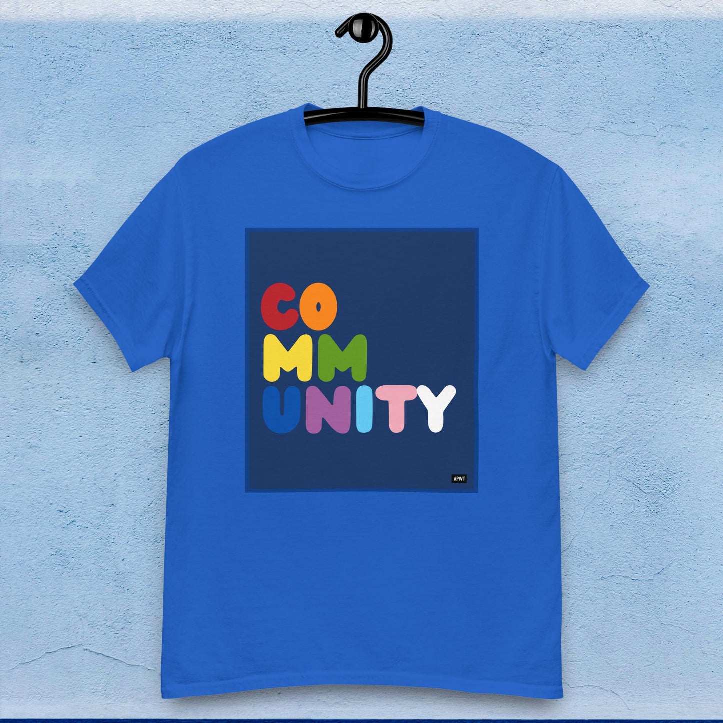 Rainbow Community Unisex T-Shirt - Available in Assorted Colors