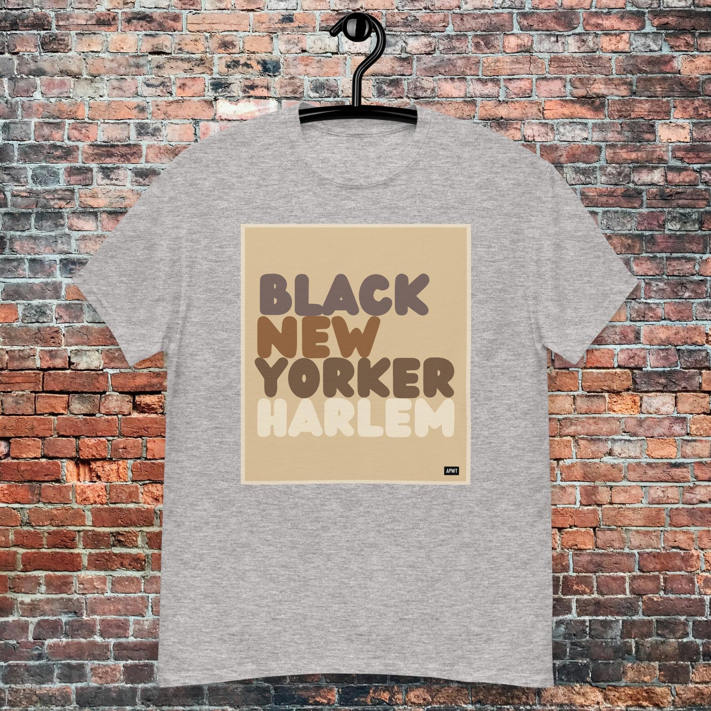 Black New Yorker Harlem Unisex T-Shirt - Assorted Colors Available