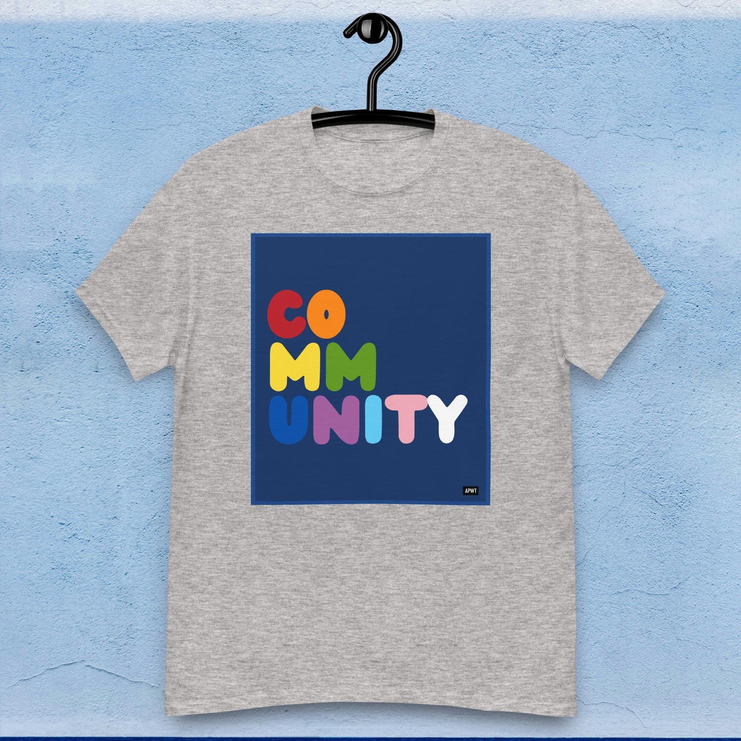 Rainbow Community Unisex T-Shirt - Available in Assorted Colors