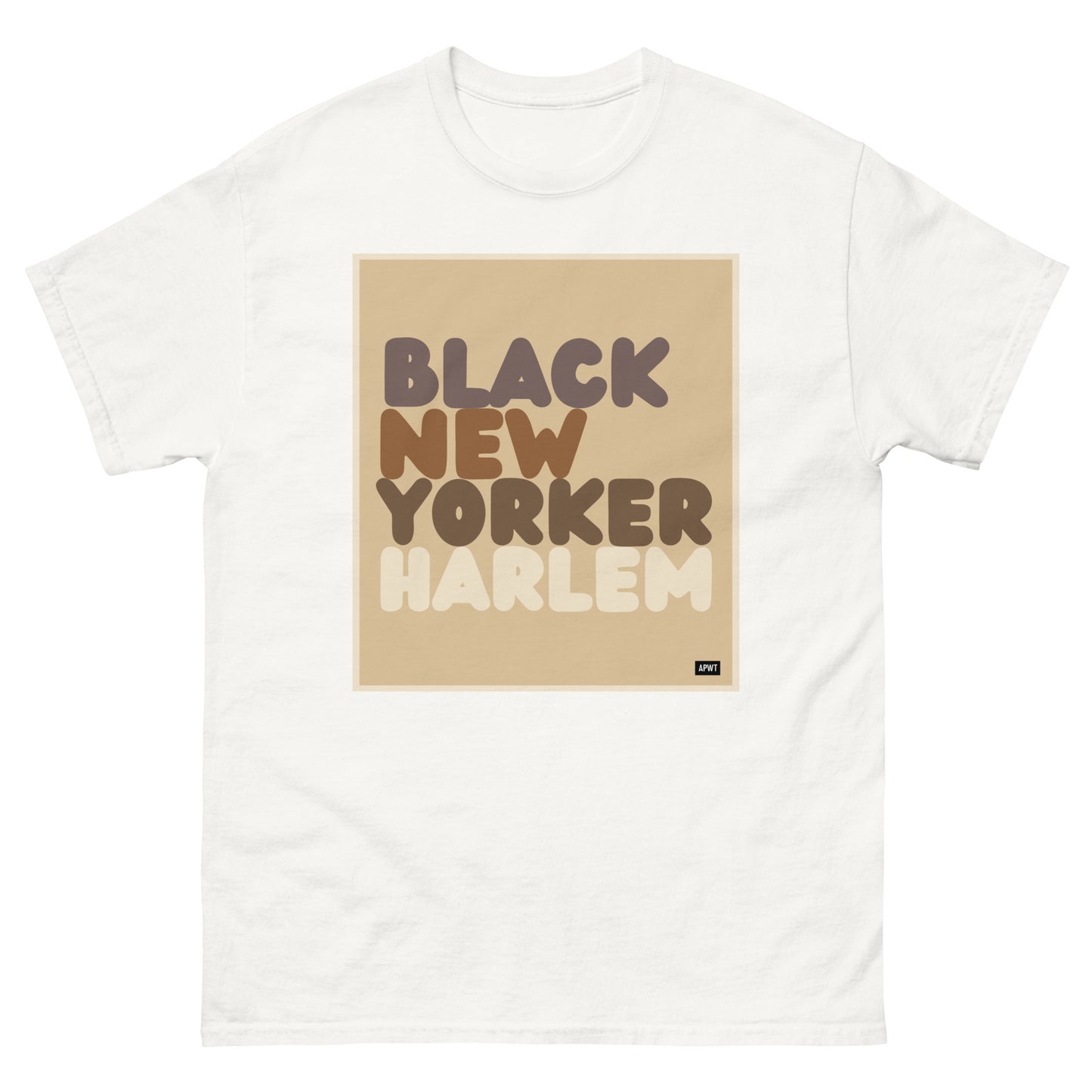 The Black New Yorker Harlem Unisex T-Shirt - The APWT Gift Shop