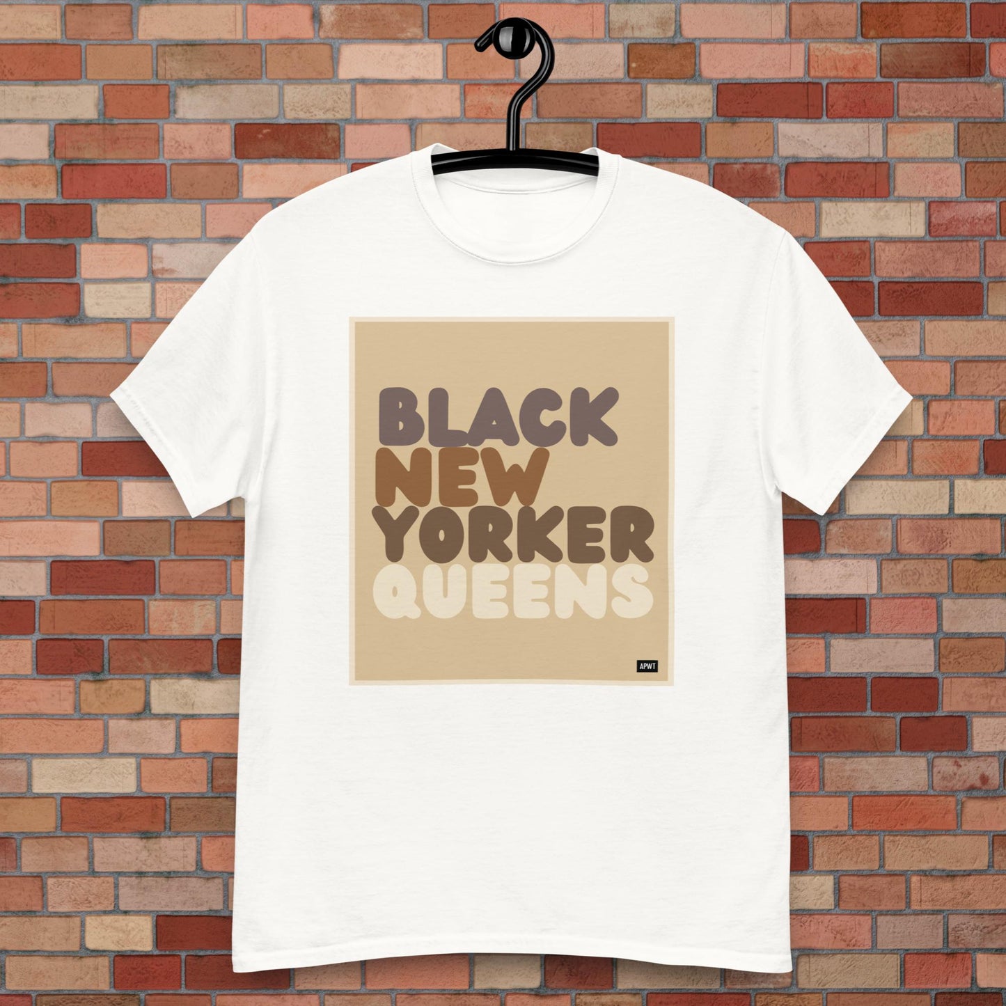 Black New Yorker Queens Unisex T-Shirt - Available in Assorted Colors