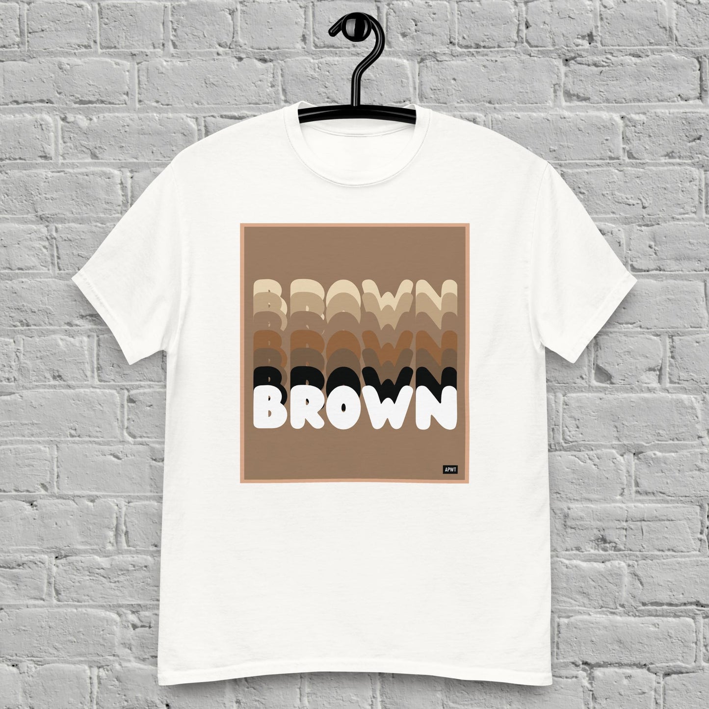Shades in Brown Unisex T-Shirt - Available in Assorted Colors