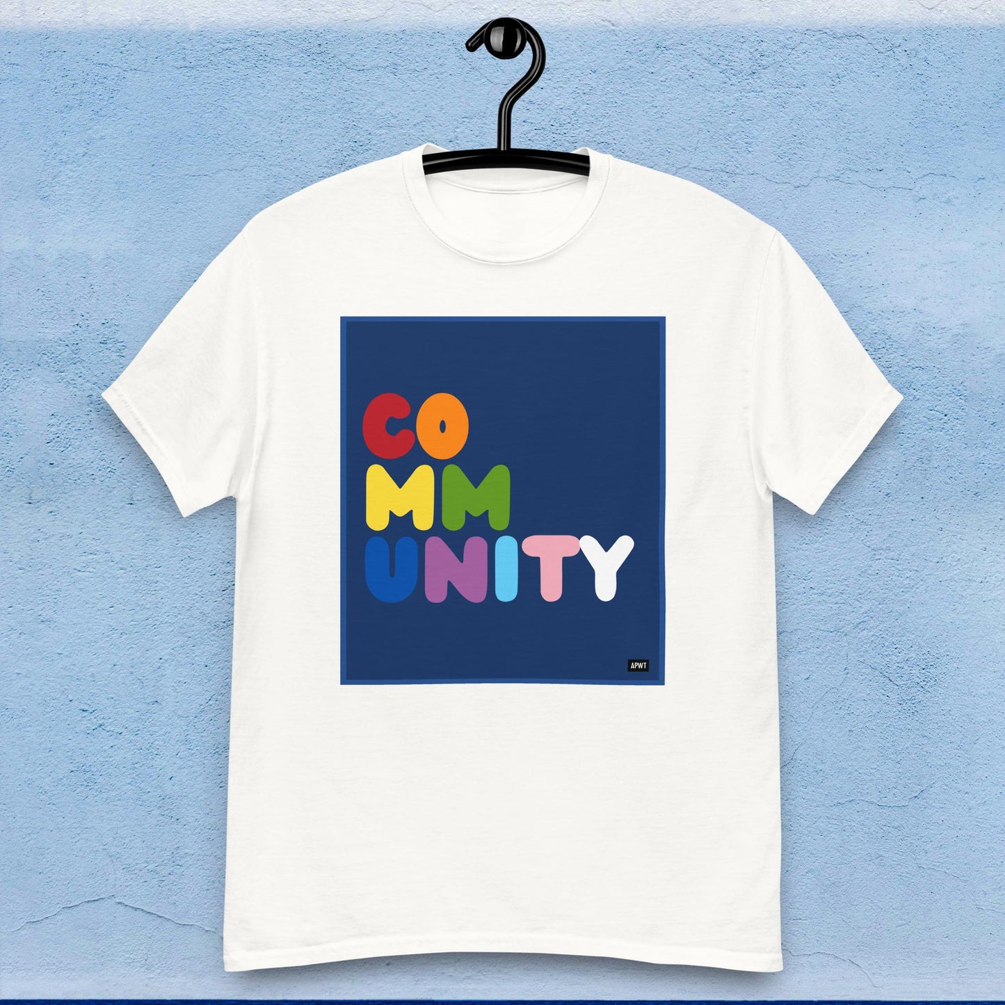Rainbow Community Unisex T-Shirt - Available in Assorted Colors